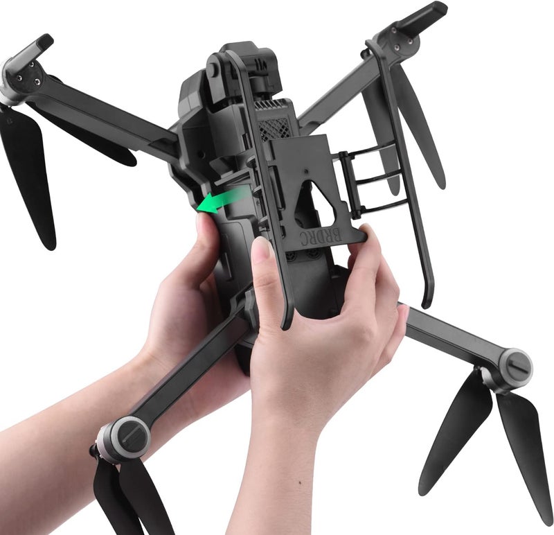 HeiyRC جهاز هبوط لطائرة درون Ruko F11 PRO/F11 GIM2 مع ملحقات قابلة للطي وإطلاق سريع وارتفاع ممتد لمجموعة أرجل لطائرة Ruko F11 GIM/F11 Pro/Contixo F24 Pro/F35/Sjrc F11S - Image 5